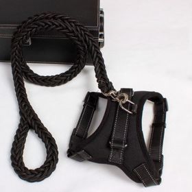 Ultimate Comfort Dog Harness (Color: Black, size: L)