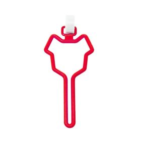 Hands-Free Dog Poop Bag Vest With Tow Rope And Fixing Clip (Color: Red, Style: With Packaging)